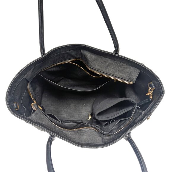 DAGNE DOVER Legend Large Black Tote Shoulder Bag - Picture 8 of 16